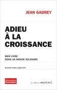 Adieu à la croissance